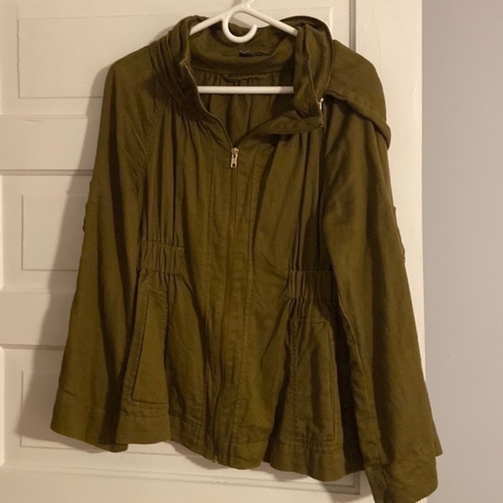 French Connection Linen Utility Jacket - Picture 1 of 5